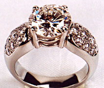Ladies Diamond Engagement Ring