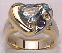 Ladies Family Ring