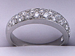 Ladies Matching Diamond Wedding Band