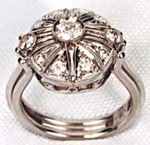 Star Edwardian Ring